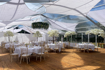 Garden Clear Marquee, Hazlewood Castle, Leeds