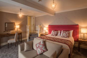 Rooms & suites at Hazlewood Castle, Leeds